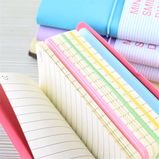 Promotional Business Notebook Customized Size Hardcover PU Journal Notebook