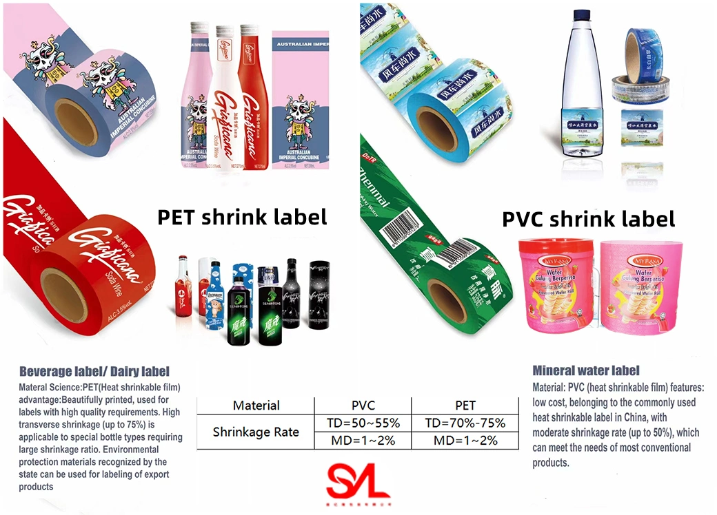 275ml Beer Bottle PETG Shrink Label