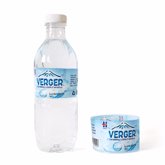 Manchons rétractables en plastique PET/PVC personnalisés pour bouteilles